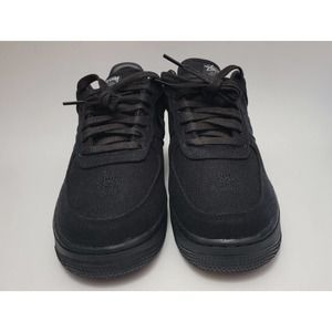 Nike x Stussy Air Force 1 Low Black Shoes Sneakers Sz Men's 9.5 AF1 CZ9084-001